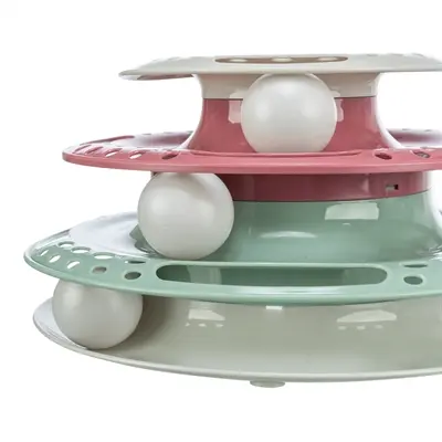 Trixie kattenspeelgoed Catch the Balls kunststof 25 x 25 x 13 cm - Afbeelding 4