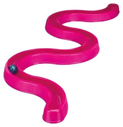 Trixie kattenspeelgoed Flashing Ball Race roze 65 x 31 cm - Afbeelding 5