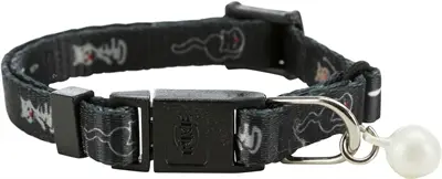 Trixie kattenhalsband Junior kattenmotief met belletje – 4 stuks - Afbeelding 2