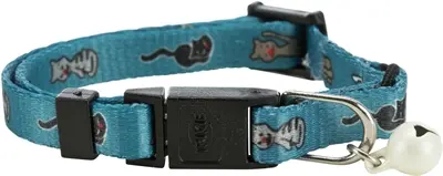Trixie kattenhalsband Junior kattenmotief met belletje – 4 stuks - Afbeelding 4
