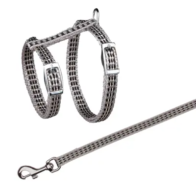 Trixie kattentuig reflecterend met metalen gespen 22-42 x 1 cm – 4 stuks - Afbeelding 3