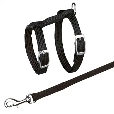 Trixie kattentuig met riem metalen gespen 22-42 x 1 cm assorti – 4 stuks - Afbeelding 3