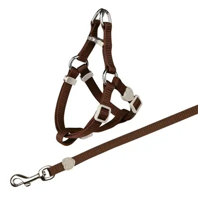 Trixie kattentuig One Touch met riem 26-37 x 1 cm assorti – 4 stuks - Afbeelding 2