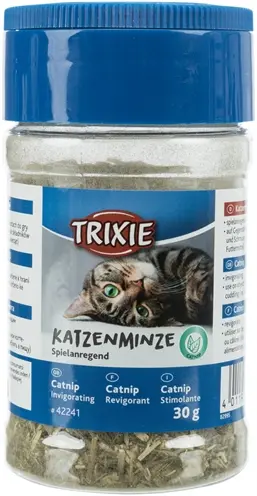 Trixie catnip strooibus gemalen kattenkruid 4 x 30 g