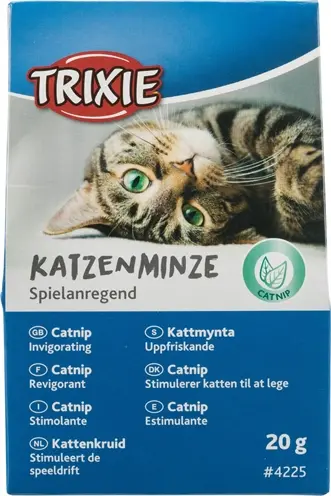 Trixie catnip gemalen kattenkruid 6 x 20 g
