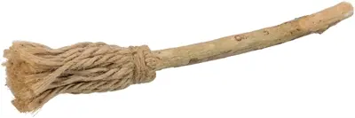 Trixie matatabi bezem jute met franjes 16 cm – kattenspeelgoed