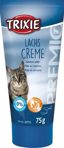 Trixie Premio zalmpasta voor katten 75 g – glutenvrij, in tube