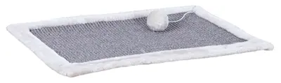 Trixie krabmat sisaltapijt/pluche grijs/lichtgrijs 55 x 35 cm – 2 stuks