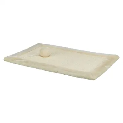 Trixie krabmat sisaltapijt/pluche naturel/bruin 55 x 35 cm – 2 stuks - Afbeelding 3