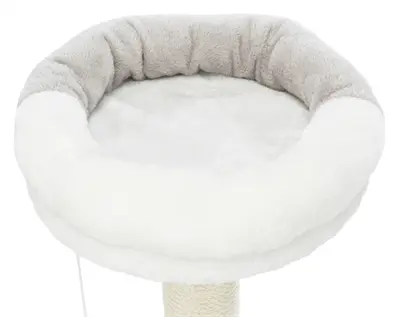 Trixie krabpaal Nuria wit/grijs 35 x 35 x 71 cm – met ligplateau - Afbeelding 5
