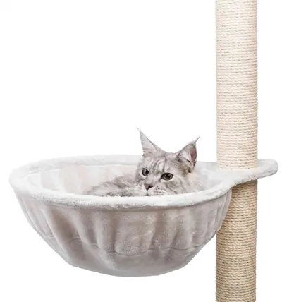 Trixie hangmand XXL voor krabpaal Extra-Strong lichtgrijs 45 cm