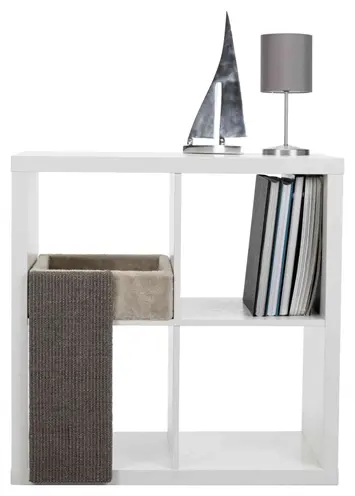 Trixie kattenmand voor kast lichtgrijs 37 x 33 x 48 cm – pluche - Afbeelding 5
