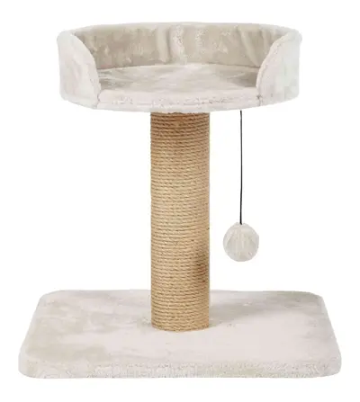 Trixie krabpaal lichtgrijs 45 x 35 x 46 cm – jute en pluche - Afbeelding 3
