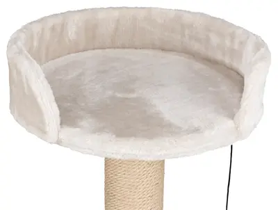 Trixie krabpaal lichtgrijs 45 x 35 x 46 cm – jute en pluche - Afbeelding 5