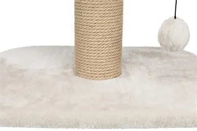 Trixie krabpaal lichtgrijs 45 x 35 x 46 cm – jute en pluche - Afbeelding 9