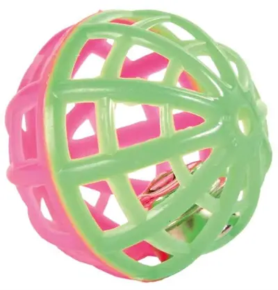 Trixie speelballen met ratel 4 x 4 x 4 cm – set van 6 - Afbeelding 6