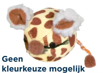 Trixie muisbal met kattenmunt 4,5 cm – korthaar pluche