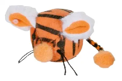 Trixie muisbal met kattenmunt 4,5 cm – korthaar pluche - Afbeelding 4