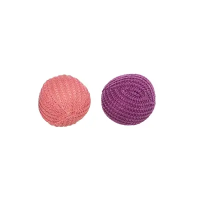 Trixie breiballen met catnip 4,5 cm – polyester/polyacryl, 2 stuks - Afbeelding 3
