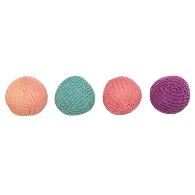 Trixie breiballen met catnip 4,5 cm – polyester/polyacryl, 2 stuks - Afbeelding 4