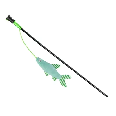 Trixie speelhengel pluche met catnip 42 cm
