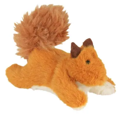 Trixie kattenspeeltje eekhoorn pluche met catnip 9 cm