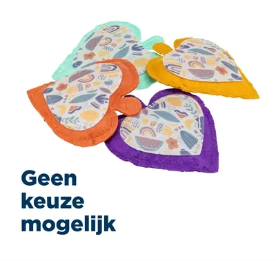 Trixie kattenspeeltje hart vilt/stof met valeriaan 11 cm – 4 stuks