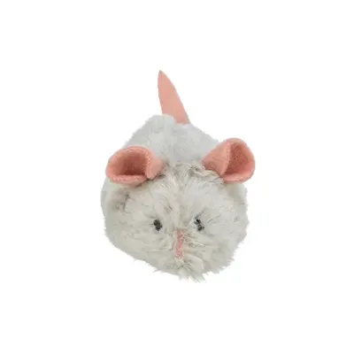 Trixie Active Mouse pluche muis 8 cm – 3 stuks, op batterijen - Afbeelding 4