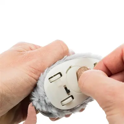 Trixie Active Mouse pluche muis 8 cm – 3 stuks, op batterijen - Afbeelding 6