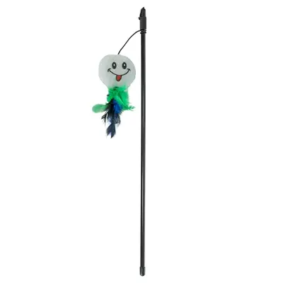 Trixie speelhengel pluche met catnip 50 cm – diverse uitvoeringen - Afbeelding 2