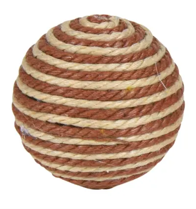 Trixie kattenspeelgoed ballen katoengaren 4,5 cm – assorti, 42 stuks - Afbeelding 4