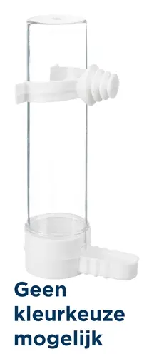 Trixie drinkfles voor vogels 50 ml 11 cm – kunststof, assorti