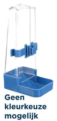 Trixie drinkfles voor vogels hoekig 200 ml 16 cm – kunststof