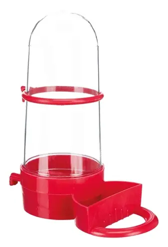 Trixie drinkfles voor vogels met landingsplaats 265 ml 15 cm