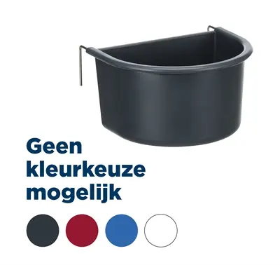 Trixie hangbakje met draadhouder 11 x 8 cm 400 ml – assorti, 4 stuks