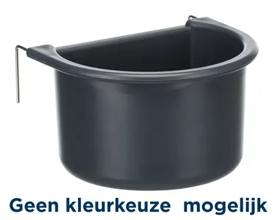 Trixie hangbakje met draadbeugels 6 x 6 cm 80 ml – assorti, 12 stuks