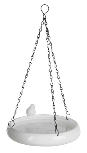 Trixie vogeldrinkschaal keramiek 21 x 21 cm 500 ml – ook als badschaal - Afbeelding 3