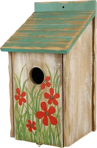 Trixie nestkast voor koolmezen vurenhout 15 x 14 x 28 cm