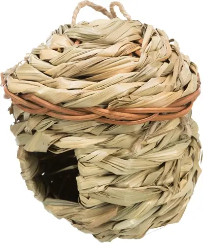 Trixie grasnest 11 cm – schuilhuisje voor vogels, 3 stuks - Afbeelding 2
