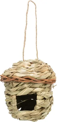 Trixie grasnest 11 cm – schuilhuisje voor vogels, 3 stuks - Afbeelding 3