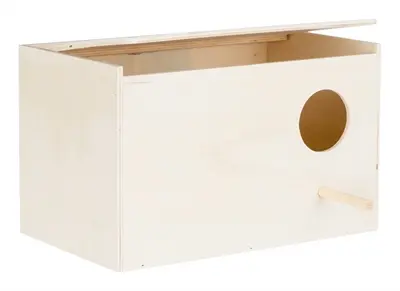 Trixie nestkastje hout 30 x 20 x 20 cm – met landingsstokje