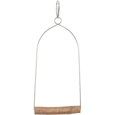 Trixie boogschommel draad en hout 10 x 22 cm – 4 stuks