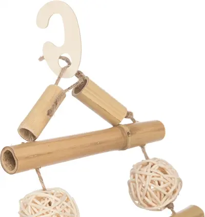 Trixie hangbrug sisal 45 cm – vogelspeelgoed van natuurlijk materiaal - Afbeelding 4