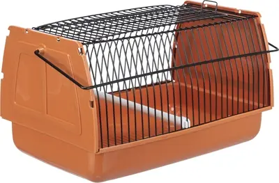 Trixie vervoersbox vogel en knaagdier terracotta 30 x 20 x 18 cm