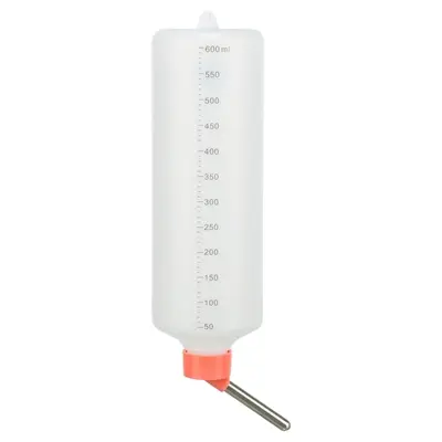Trixie drinkfles kunststof 600 ml met draadbeugel – in display, assorti - Afbeelding 2