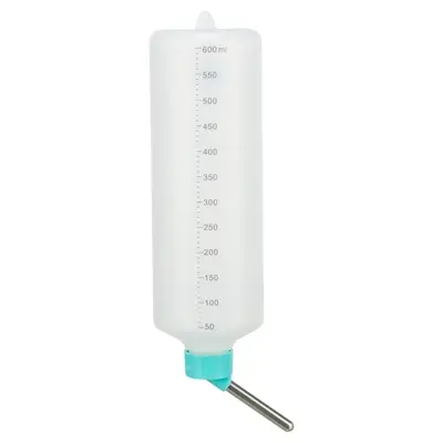 Trixie drinkfles kunststof 600 ml met draadbeugel – in display, assorti - Afbeelding 4