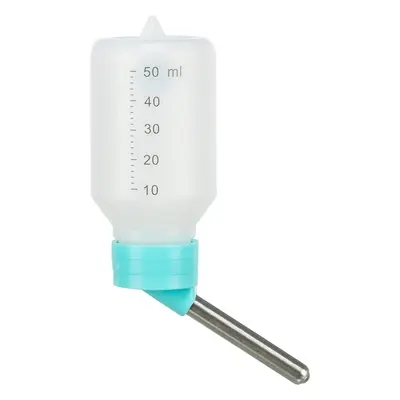 Trixie drinkfles kunststof 50 ml met draadbeugel – assorti kleuren - Afbeelding 3