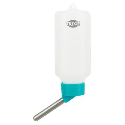 Trixie drinkfles kunststof 100 ml met draadbeugel – in display, assorti - Afbeelding 3
