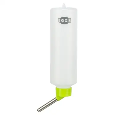 Trixie drinkfles kunststof 250 ml met draadbeugel – in display, assorti - Afbeelding 4