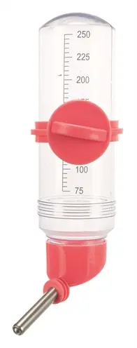 Trixie drinkfles kunststof 250 ml met schroefbevestiging – transparant - Afbeelding 3